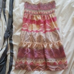 American Eagle Strapless dress